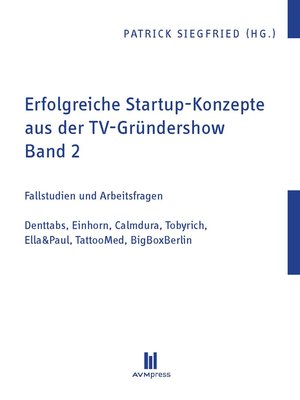 cover image of Erfolgreiche Startup-Konzepte aus der TV-Gründershow